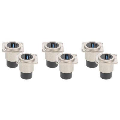 6 kom kabelski prolaz kroz USB konektor Utičnica Utičnica Adapter 3.0 Panel Mount Spojnik Pregrada Prijenos podataka