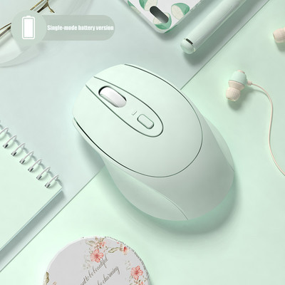 Belaidė pelė Bluetooth pelė Belaidis kompiuteris Silent Mause Ergonomiška žaidimų pelė nešiojamam kompiuteriui
