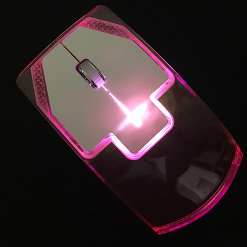 Διαφανές πολύχρωμο λαμπερό ποντίκι 2.4G Wireless Ergonomics Οπτικό ποντίκι υπολογιστή gaming αθόρυβο ποντίκι για φορητό υπολογιστή