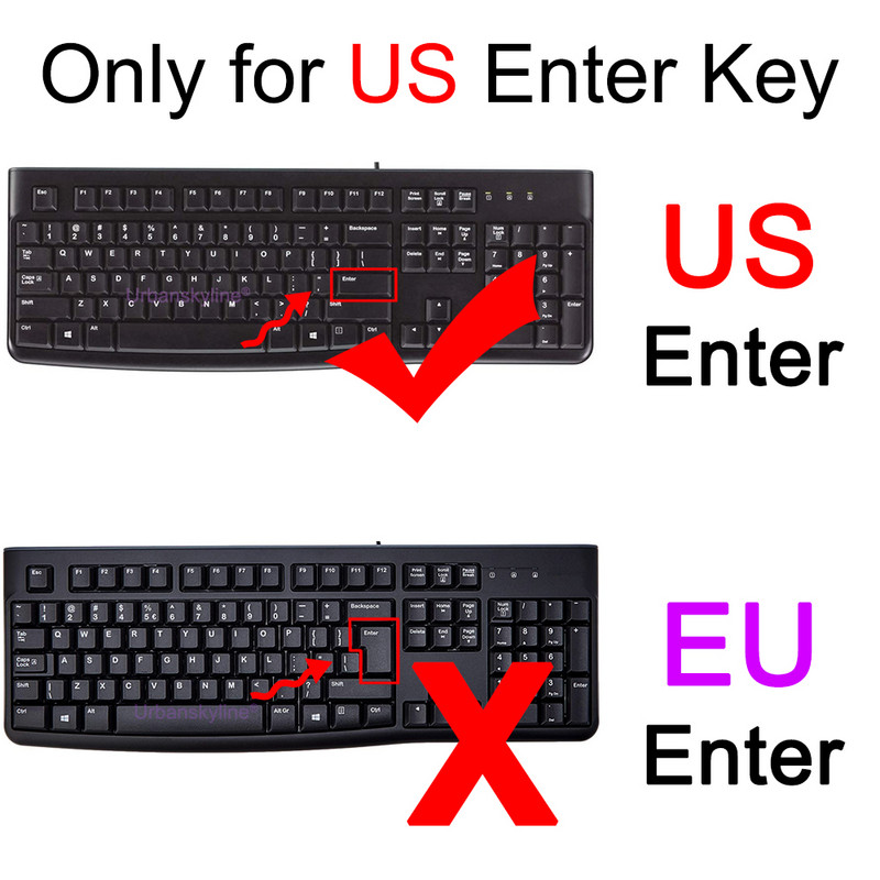 Κάλυμμα πληκτρολογίου K120 MK120 για Logitech K120 MK120 Προστατευτική θήκη σιλικόνης Skin θήκη Φιλμ Λεπτό λεπτό διαφανές διαφανές μαύρο ροζ