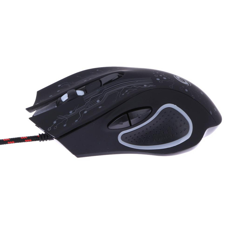 3200DPI LED háttérvilágítású professzionális 6D USB vezetékes játék egér számítógép PC játék egér Laptop Pro gamer egerek PC laptophoz