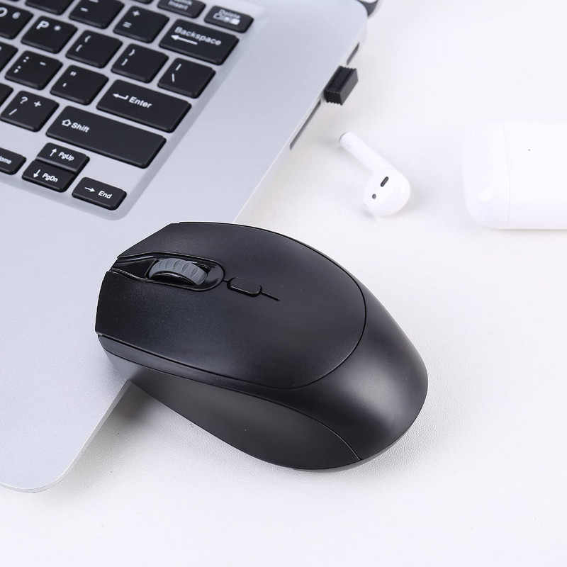 Vezeték nélküli egér USB Számítógép egér Mini Ergonomikus Egér Optikai PC Egerek 2,4 GHz energiatakarékos Office Mause laptophoz