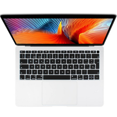 Ispanijos klaviatūros viršelio lipdukų apsauga, skirta 2018 m. naujam „MacBook Air“ 13 colių su „Touch ID“ ir „Retina A1932“ nešiojamojo kompiuterio priedais