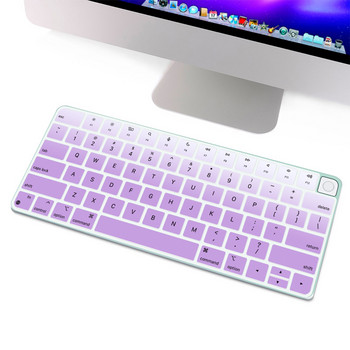 Control Keyboard Covers Protector за най-новия Apple iMac 24 инча Magic Keyboard with Touch ID Модел A2449 iMac Magic M1 Chip