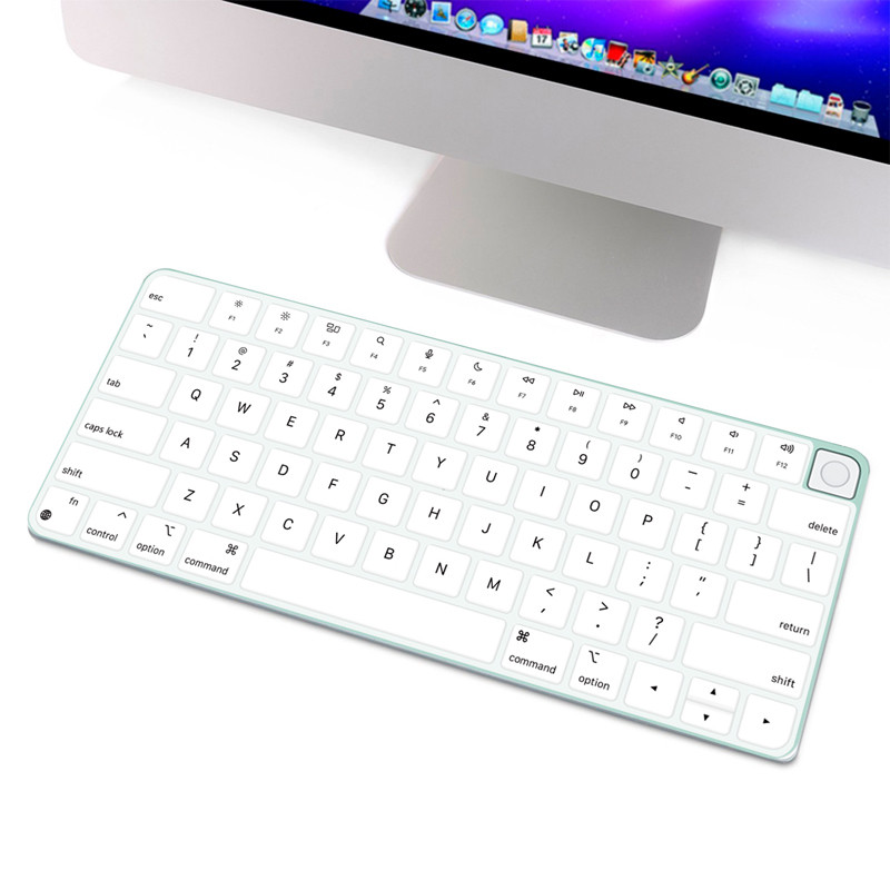 Control Keyboard Covers Protector za najnoviji Apple iMac 24 inčni Magic tipkovnicu s Touch ID modelom A2449 iMac Magic M1 čip