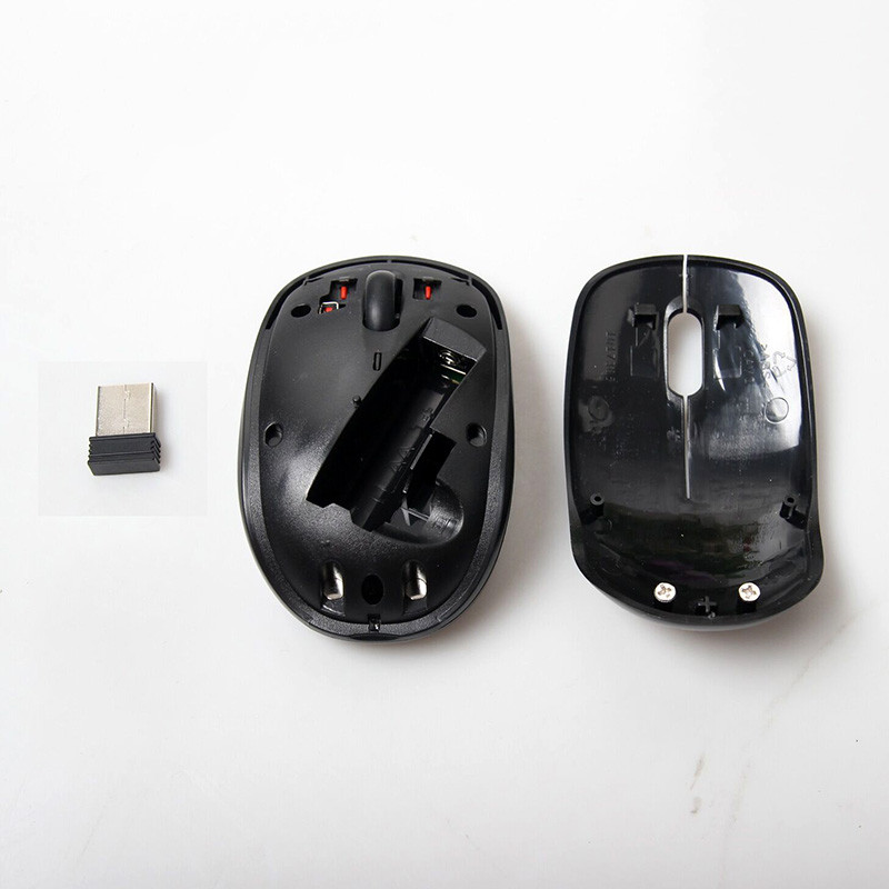 Itin plona USB WM126 belaidė pelė Optinė belaidė kompiuterio pelė 2.4G imtuvo pelė, skirta nešiojamam kompiuteriui