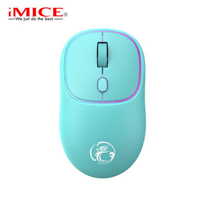 RYRA Ασύρματο ποντίκι γραφείου Bluetooth διπλής λειτουργίας RGB Επαναφορτιζόμενη σίγαση Ποντίκι TYPE-C Διασύνδεση ποντικιού παιχνιδιού για tablet φορητό υπολογιστή