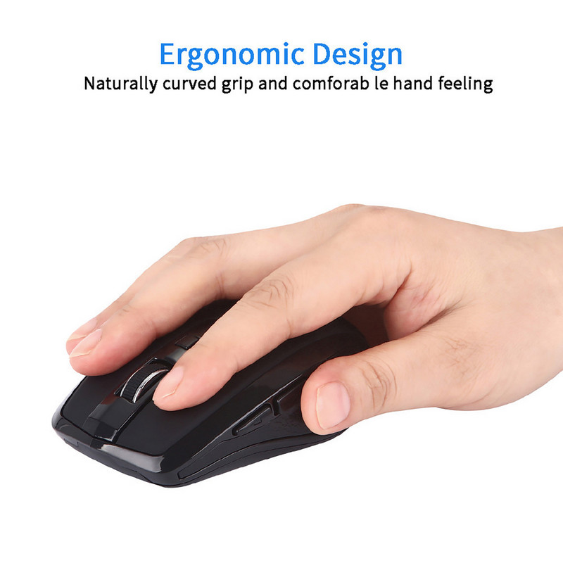 2,4 GHZ USB C tipo belaidė pelė, skirta „Macbook“ „Chromebook“ C tipo įrenginiams Žaidimų tyli pelė Nešiojamasis kompiuteris Ergonominės pelės, nenaudojančios baterijos