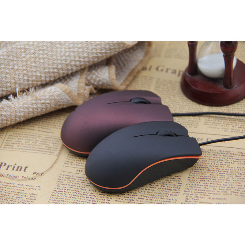 USB laidinės optinės pelės, skirtos nešiojamiesiems kompiuteriams Kompiuterinių žaidimų pelės 1200 DPI