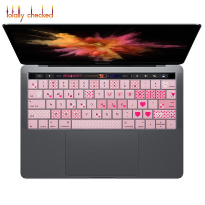 Za Mac Macbook Pro 13 15 13.3 15.6 Touch Bar A1706 A1707 A1989 A1990 2018 US English tipkovnica Cover Protector skin Cover