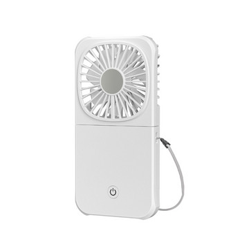 Ръчен вентилатор Y9RF, 1800mAh управляван мини преносим личен вентилатор за охлаждане USB5V