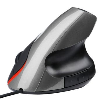 Εργονομική σχεδίαση USB Vertical Optical Mouse Wrist Healing for Computer PC Laptop New Drop shipping-PC Friend X6HA