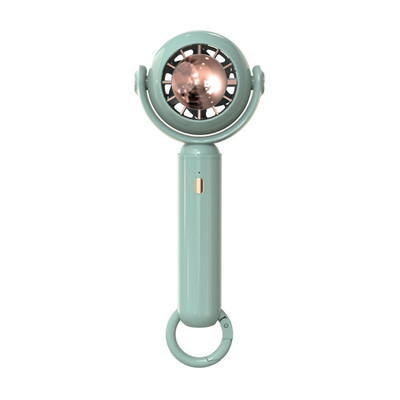 Új kézi hordozható ventilátor 2200 mAh USB töltő félvezető hűtő némítás