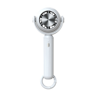 Új kézi hordozható ventilátor 2200 mAh USB töltő félvezető hűtő némítás