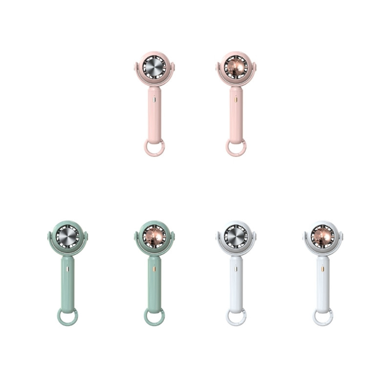 Új kézi hordozható ventilátor 2200 mAh USB töltő félvezető hűtő némítás