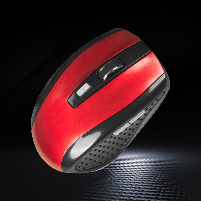 Мишка 2.4GHz безжична гейминг офис оптична Sheedar AdjustaDPI мини безшумна ергономична с USB подходяща за компютър или лаптоп