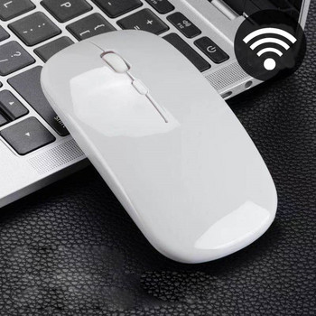 Ποντίκι για Macbook Pro Air Lenovo φορητό υπολογιστή φορητού υπολογιστή Ασύρματο ποντίκι 2,4 GHz USB Επαναφορτιζόμενο ποντίκι Αθόρυβο εργονομικό ποντίκι παιχνιδιού