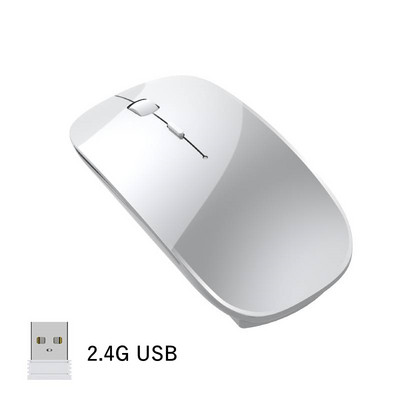 Pelė skirta Macbook Pro Air Lenovo nešiojamiesiems kompiuteriams belaidė pelė 2,4 GHz USB įkraunama pelė Tyli, ergonomiška žaidimų pelė