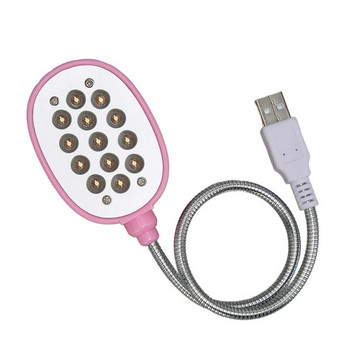 Φως USB Gooseneck Φωτεινό Προστασία ματιών 360 μοιρών Ευέλικτη λάμπα USB LED Φως για εργασία Διάβασμα Κάμπινγκ ζεστό