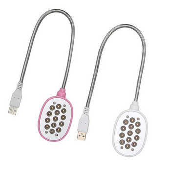 Φως USB Gooseneck Φωτεινό Προστασία ματιών 360 μοιρών Ευέλικτη λάμπα USB LED Φως για εργασία Διάβασμα Κάμπινγκ ζεστό