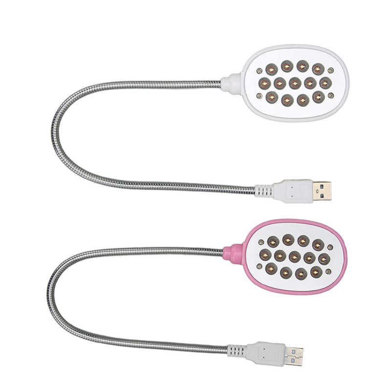 USB Gooseneck Light Bright Eye Protection Fleksibilna svjetiljka od 360 stupnjeva USB LED svjetlo za posao Čitanje Kampiranje vruće