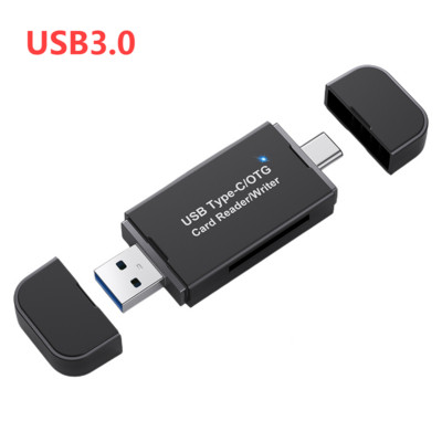 Za Apple OTG 3 u 1 Micro USB na SD adapter TF čitač SD kartice Writer Plug and Play Dual Card čitač pametne memorije s dvostrukim čitanjem