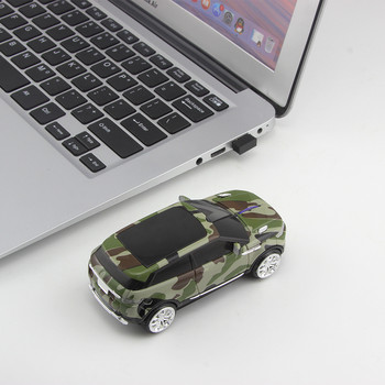 2.4GHz безжична мишка SUV Мода Спортна форма на кола Оптична 1600 DPI Три бутона за компютър/лаптоп