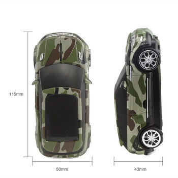 2.4GHz безжична мишка SUV Мода Спортна форма на кола Оптична 1600 DPI Три бутона за компютър/лаптоп