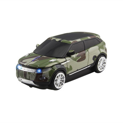 2.4GHz безжична мишка SUV Мода Спортна форма на кола Оптична 1600 DPI Три бутона за компютър/лаптоп