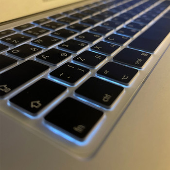 Протектор за силиконова клавиатура с руски език за MacBook Pro14/13/15/16\