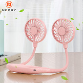Naujas nešiojamas ventiliatorius, laisvų rankų įranga ant kaklo, pakabinama USB laisvų rankų įranga, įkraunamas dvigubas ventiliatorius, mini oro kondicionieriaus aušintuvas, ventiliatorius kambariui