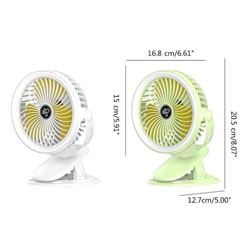 Viacúčelové kempingové ventilátorové svetlo s LED lampou pre študentskú internátnu domácu kanceláriu Y9RF