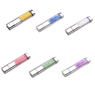 USB 2.0 Flash pogon velike brzine za čitanje Thumb pogoni 64G Memory Stick Pendrive Metalni kristal u boji za PC/laptop/računalo
