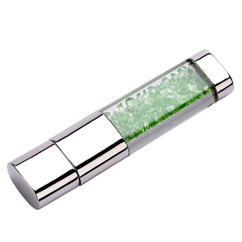 USB 2.0 Flash pogon velike brzine za čitanje Thumb pogoni 64G Memory Stick Pendrive Metalni kristal u boji za PC/laptop/računalo