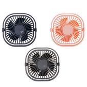 5-inčni prijenosni ventilator s USB napajanjem Mali tihi stolni ventilator s podesivim kutom 3 brzine Osobni ventilator za kućnu spavaću sobu