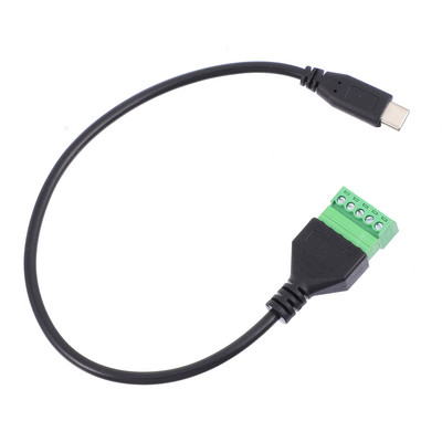 Predlžovací USB kábel pre počítač, 5-pinový USB kábel typu C, skrutkovací USB konektor, príslušenstvo pre počítač, predlžovacie káble pre PC