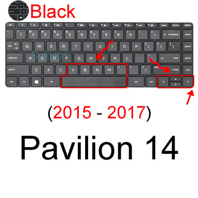 Κάλυμμα πληκτρολογίου για HP Pavilion 14 X360 14t Touch 14t-dv 14t-dw 14t-dy 14-BA 14-BF 14-AB Silicone Protector Skin Case