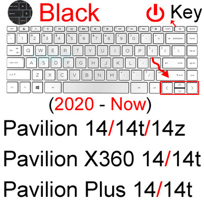 Κάλυμμα πληκτρολογίου για HP Pavilion 14 X360 14t Touch 14t-dv 14t-dw 14t-dy 14-BA 14-BF 14-AB Silicone Protector Skin Case