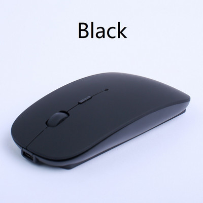 Bluetooth 4.0 + 2,4G juhtmevaba kaherežiimiline 2-ühes laetav hiir 1600 DPI ergonoomilised kaasaskantavad optilised hiired sülearvuti tahvelarvutile