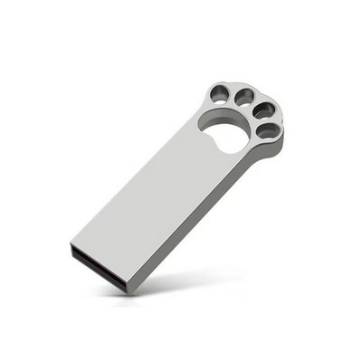 Multifuncțional USB 2.0 Metal cat paw Pen Drive USB Flash Drive 32GB 64GB 16GB USB Flash Memory Stick Pendrive USB Disc