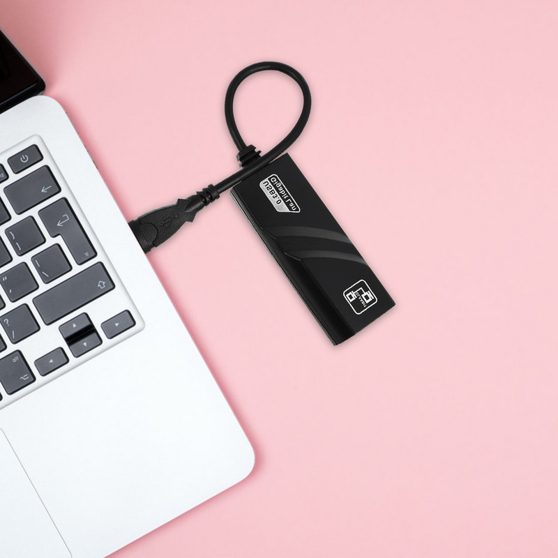 Προσαρμογέας Ethernet 1Pc Πρακτικός φορητός προσαρμογέας δικτύου LAN Ethernet για υπολογιστή Διαδικτύου