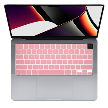 Για MacBook Pro 14 16 ιντσών κάλυμμα πληκτρολογίου 2021 A2442 A2485 Προστατευτικό πληκτρολογίου φορητού υπολογιστή σιλικόνη χρώματος Pro14.2 M1 16 M1 Max Νέο