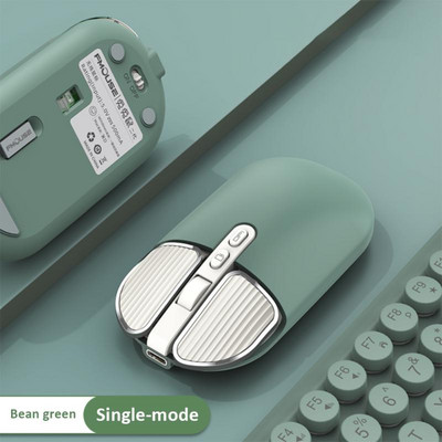 Mouse fără fir RYRA M203 2.4G, a doua generație, un singur mod Mute Girl, pulbere drăguță, laptop, birou, acasă, șoarece, încărcare, șoareci