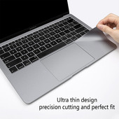 Plaukstas un skārienpaliktņa uzlīmes skārienpaliktņa aizsargapvalks MacBook Air13 Pro16 plaukstu aizsargapvalks ar skārienpaliktņa aizsarga uzlīmi