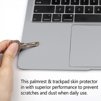 Palm+Touch Pad Stickers Trackpad Protector Skin за MacBook Air13 Pro16 Palms Guard Rest Cover with Trackpad Protector Sticker