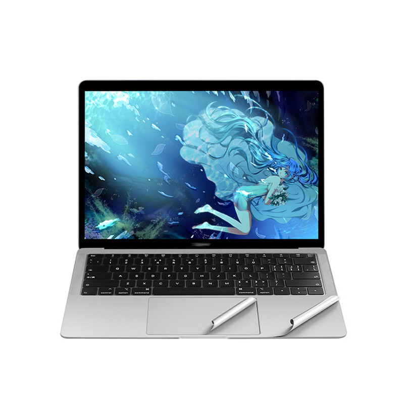 Plaukstas un skārienpaliktņa uzlīmes skārienpaliktņa aizsargapvalks MacBook Air13 Pro16 plaukstu aizsargapvalks ar skārienpaliktņa aizsarga uzlīmi