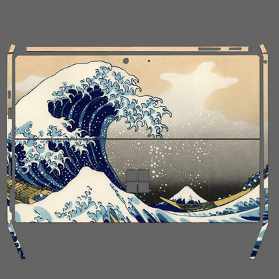 Iepriekš sagriezta aizsargājoša cieta vinila uzlīmes apvalks Microsoft Surface Pro 9/8/7/6/5/4/3/X piezīmjdatora vāka plēves aizmugures un malas uzlīmei