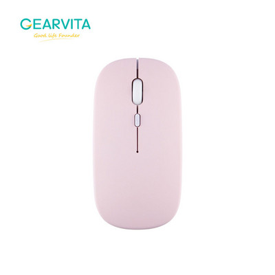 Įkraunama „Bluetooth“ belaidė pelė nešiojamam kompiuteriui „Xiaomi Huawei 2.4G USB“, skirta „Windows“ planšetiniam kompiuteriui 1600 Dpi spalvingos pelės