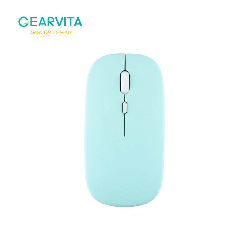 Įkraunama „Bluetooth“ belaidė pelė nešiojamam kompiuteriui „Xiaomi Huawei 2.4G USB“, skirta „Windows“ planšetiniam kompiuteriui 1600 Dpi spalvingos pelės