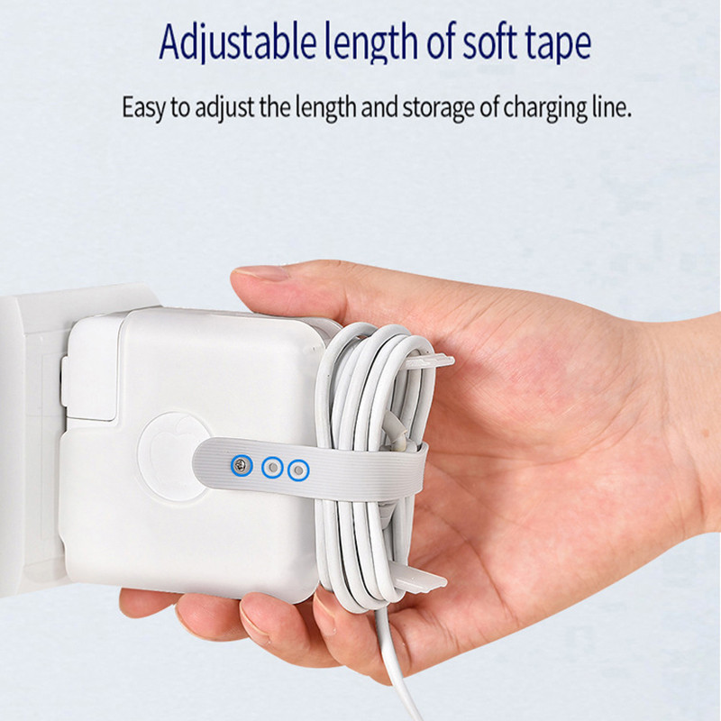 Lādētāja aizsargapvalks 2020. gada Air Pro 13 M1 — Macbook Air Pro 13 15 16 collu adaptera strāvas aizsarga korpusa vada uztvērējs